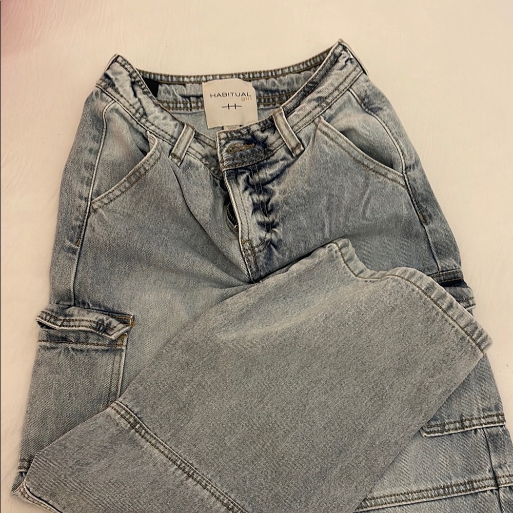 Habitual Gray Boyfriend Jeans Relaxed Fit